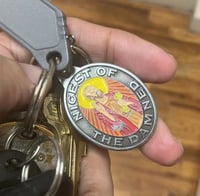 Image 4 of "Nicest of the Damned" Keychain