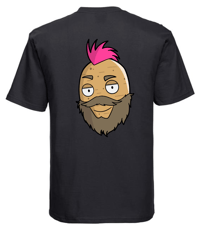 Image 1 of SPUDMAN BLACK T-SHIRT