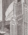 New York, 10 Year Anniversary, Lower Manhattan Limited Edition of 200 Signed Print