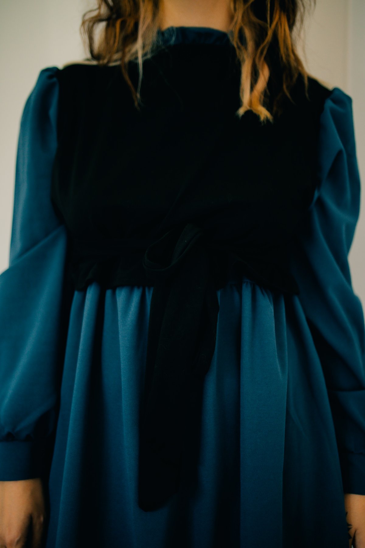Image of Robe Romane bleue 