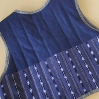 Image 4 of Indigo & Ikat Gigi Vest (L)