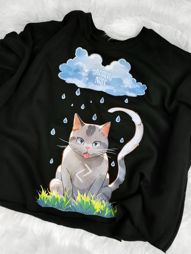 JERA CAT CROPPED FLEECE  