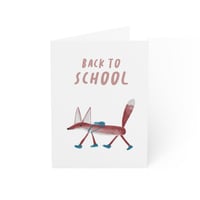 Image 1 of GREETING CARD - BACK TO SCHOOL