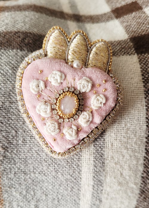Image of Broche Ex Voto FIORE