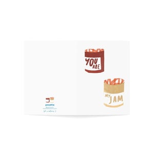 Image of GREETING CARD - YOU ARE MY JAM