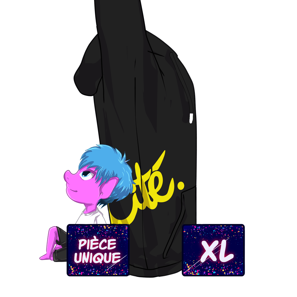 [1/1] Hoodie CITÉ. (Jaune/XL)