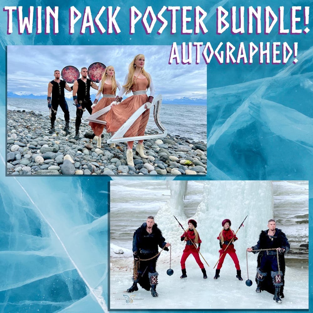 Image of Autographed Twin Poster Pack