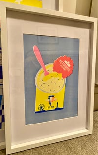 Image 2 of A4 Notarianni Ice Cream Risograph Art Print