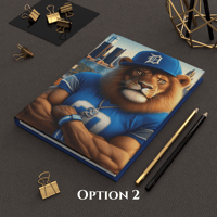 Image 3 of Detroit Lions Inspired Journals-5 Options to Choose From 