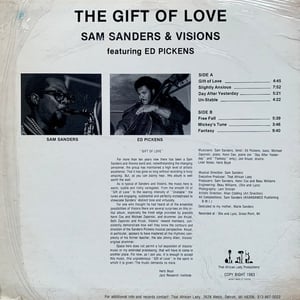 Sam Sanders & Visions ‎– The Gift Of Love (That African Lady ‎– TAL-935 - 1983)