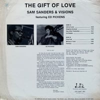 Image 2 of Sam Sanders & Visions ‎– The Gift Of Love (That African Lady ‎– TAL-935 - 1983)