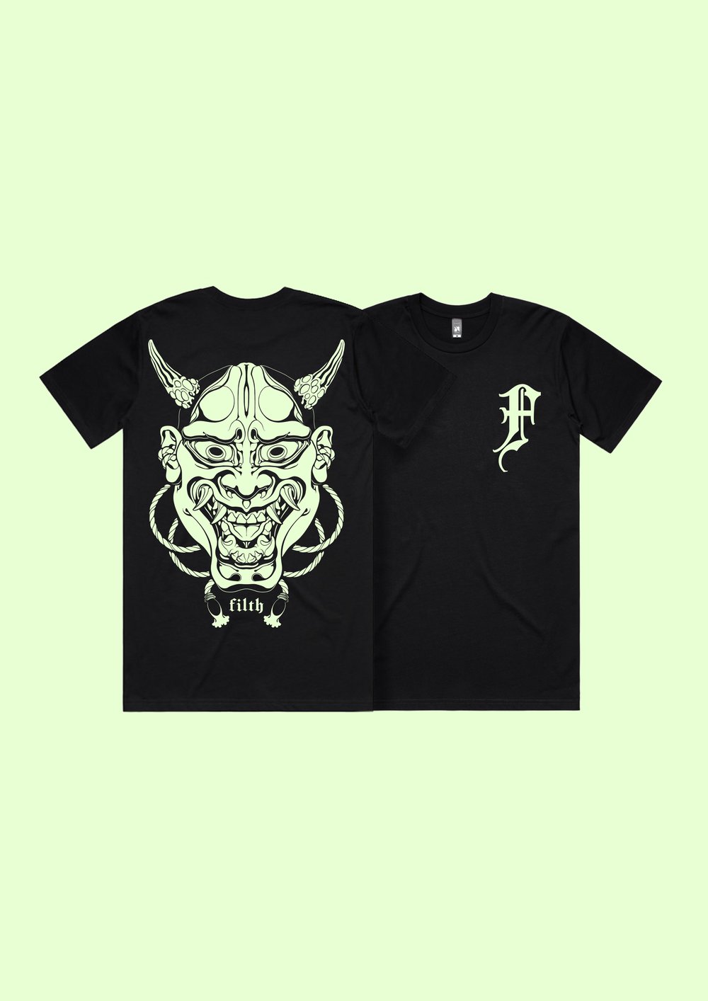 Image of Glow In The Dark HANNYA Tee Pre-Order