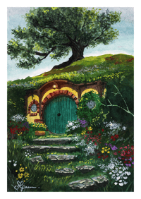 Print The Shire Bilbo Bolson