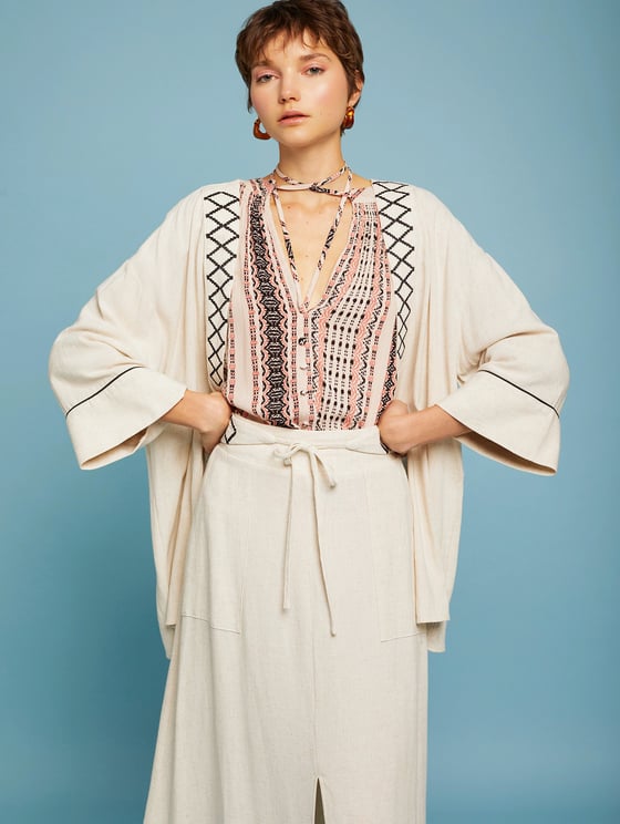 Image of Chaqueta tipo kimono Megan
