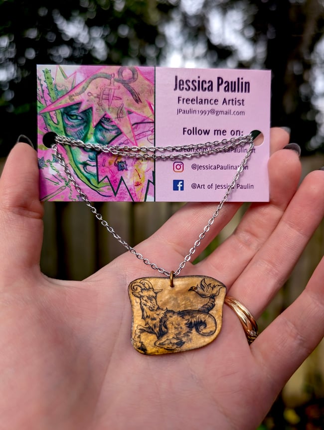 Capricorn Pendant Necklace