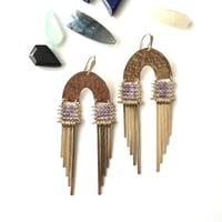 Image 3 of Arcus Earrings with Amethyst