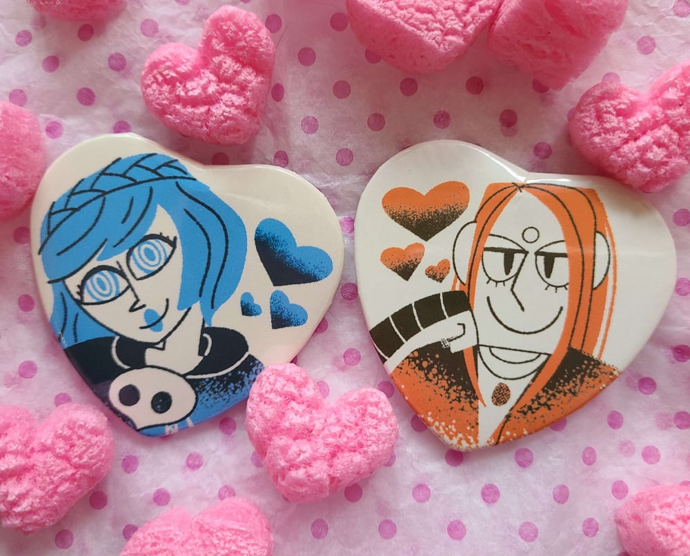 Image of FFXIV Villain Lover Button