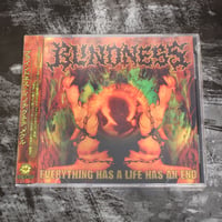Image 2 of Blindness "Everything Has A Life Has An End" CD