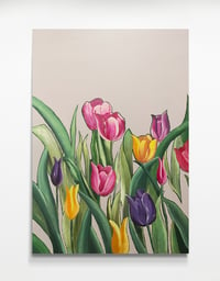 Image 1 of "Tulips' Canvas print