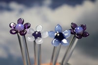 Image 4 of Flower Glass Stir Sticks