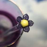 Image 3 of Flower Glass Stir Sticks