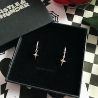 Image 2 of MEG - Star Huggie Hoops