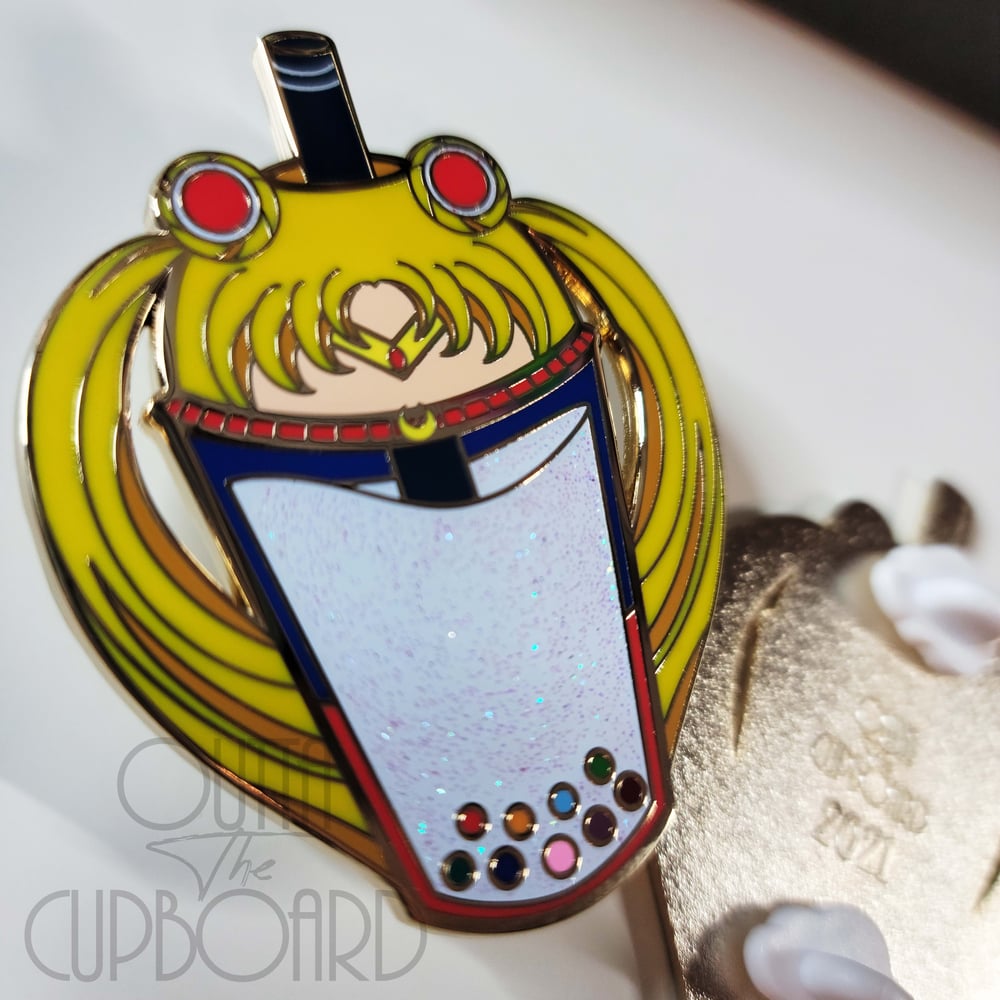 Image of Planetary Boba 3in Hard Enamel Pin