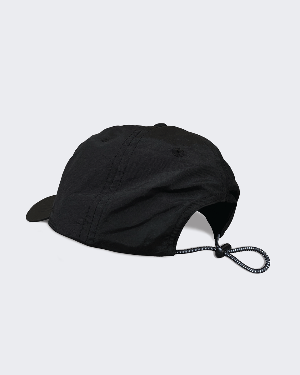 帽子 Black Eye Patch/ZENI NYLON 6 PANEL CAP Black Eye Patch