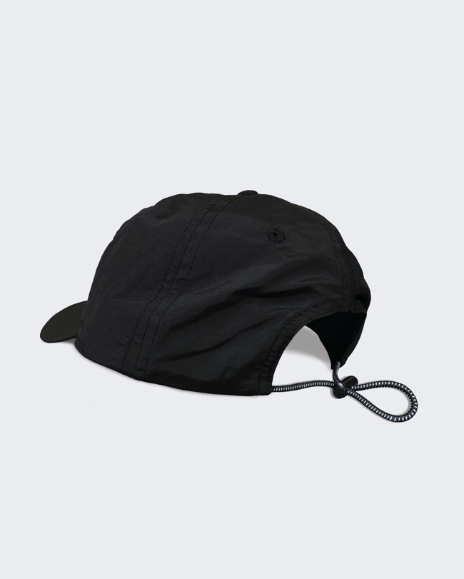 BUNGEE 6 PANEL  // BLACK <p><del>$40.00</del> 