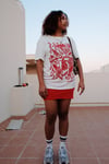 Scarlet Birds of Paradise Tee 
