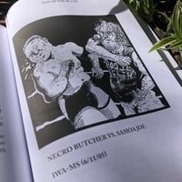 Image 4 of Samoa Joe vs Necro Butcher (Way of the Blade Art Print)
