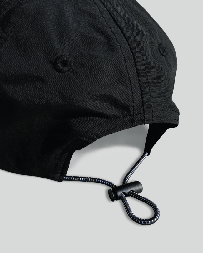 BUNGEE 6 PANEL  // BLACK <p><del>$40.00</del> 