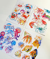Image 4 of Ocean Critters Print Set