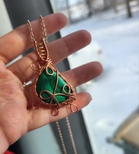 Image 1 of Malachite Pendant