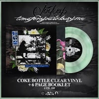 Image 1 of Jockey - "time for you to bury me" - 7" Coke Bottle Clear
