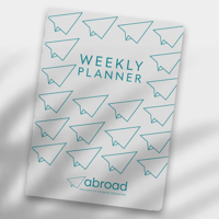 Image 1 of Creative Weekly Planner | Abroad Edition