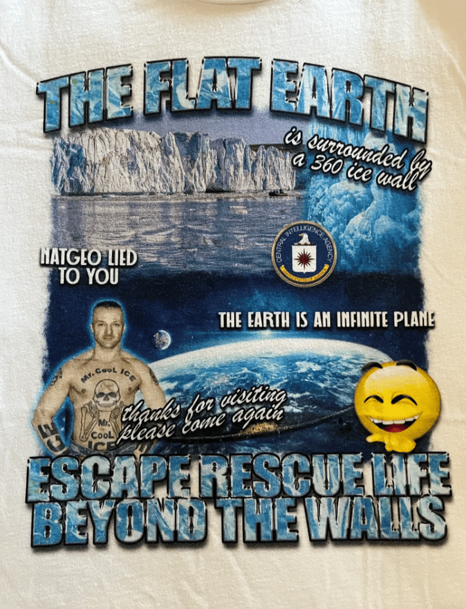 Image of Flattened Earth Shirt