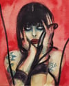 Alice Glass Art Print