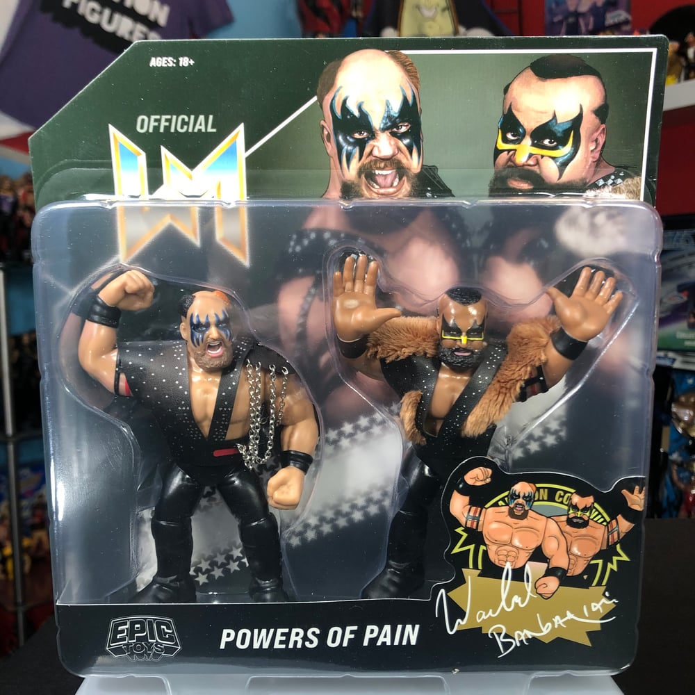 **SOLD OUT* Powers of Pain Warlord & Barbarian Wrestling Megastars by Epic Toys