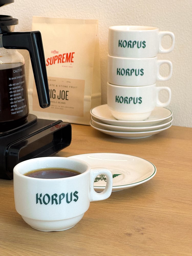 Image of KORPUS COFFEE DINER SET