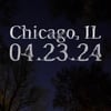 April 23rd, 2024 - Chicago IL- VIP PACKAGE
