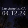 April 12th, 2024 - Los Angeles CA - VIP PACKAGE