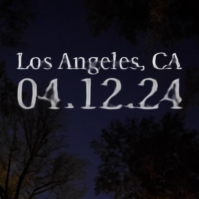 April 12th, 2024 - Los Angeles CA - VIP PACKAGE