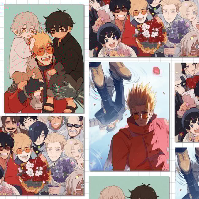 Trigun A5 Prints