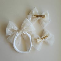 Image 3 of Sweetheart Tulle Bow // Ballerina Collection