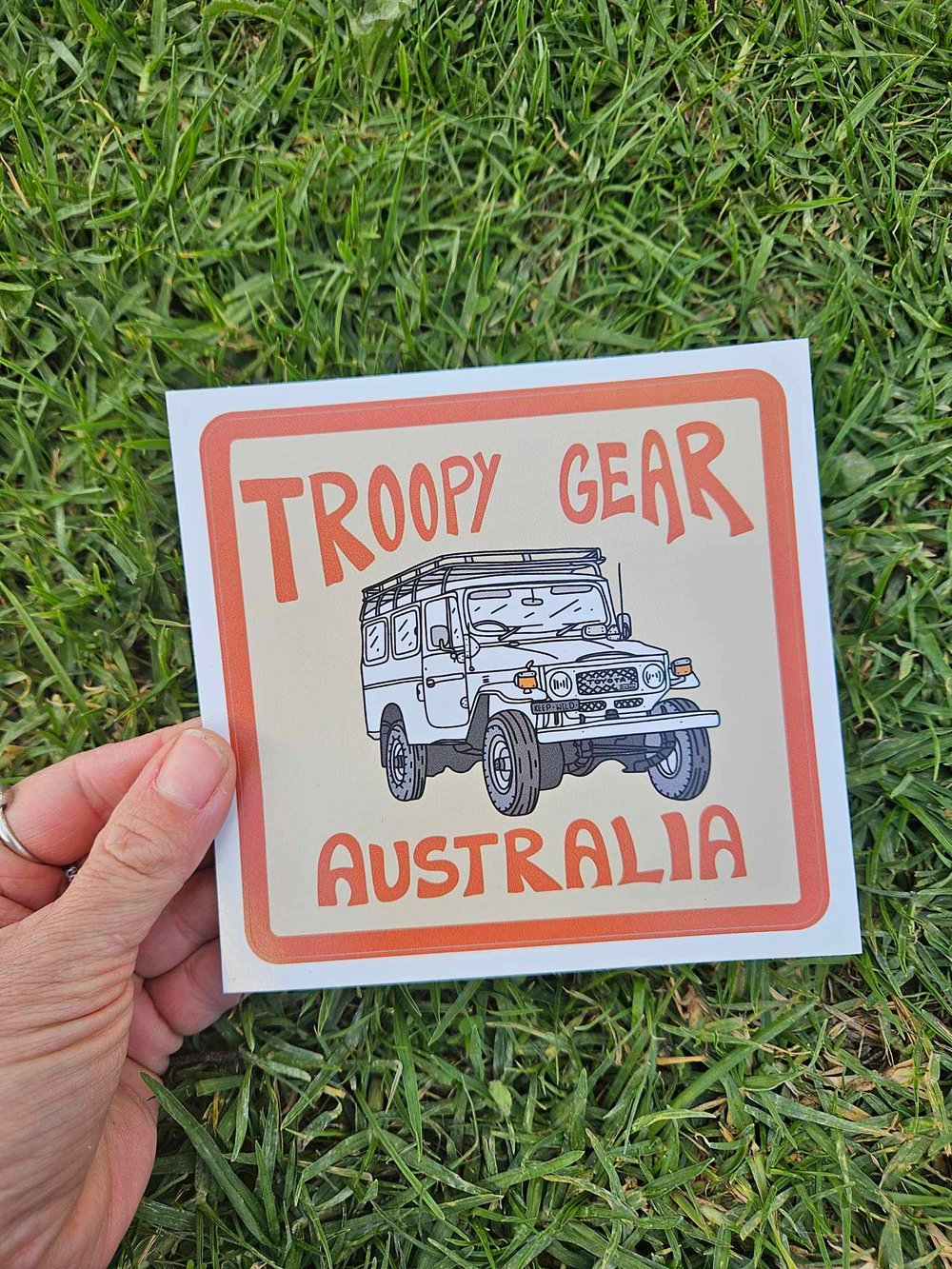 Image of Troopy Gear Australia 40 Series Vinyl Sticker