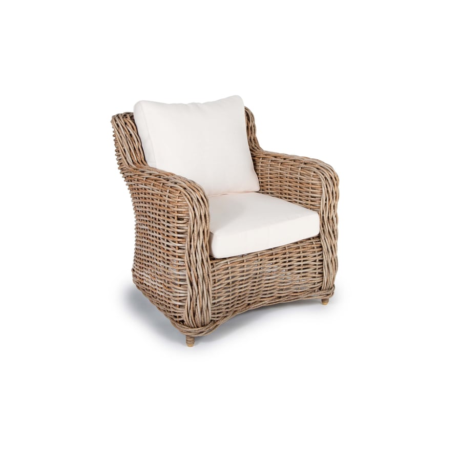 Image of Ralph Rattan Lounge Chair 