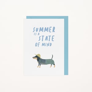 Image of GREETING CARD - SUMMER IS A STATE OF MIND