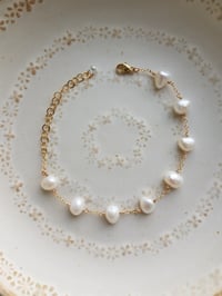 Image 4 of Freshwater Nugget Pearl Bracelet | Zemfira