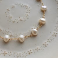 Image 2 of Freshwater Nugget Pearl Bracelet | Zemfira